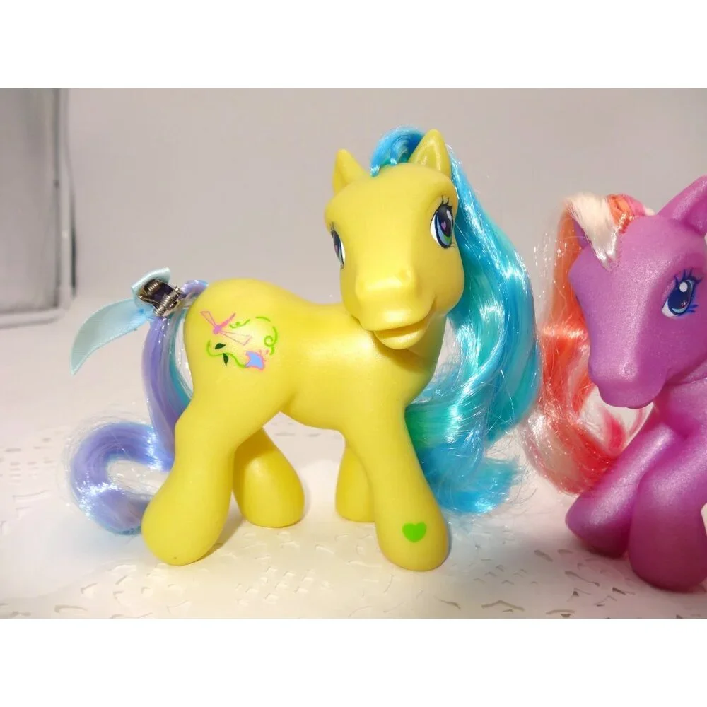 My Little Pony Meadowbrook dragonfly Yellow Blue Hair‎ 2002 Twinkle Twirl 2005
